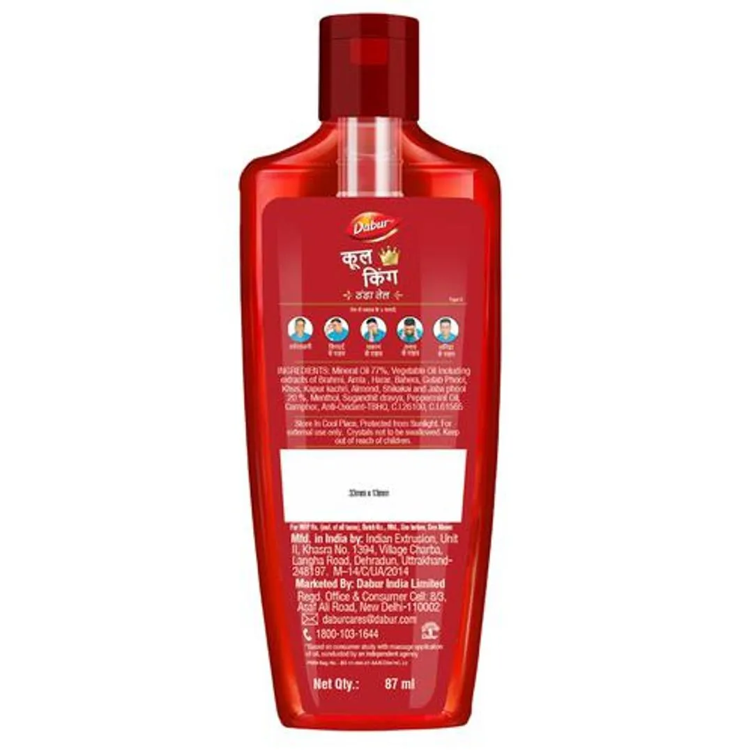 Dabur Cool King Thanda Tel 87 ml view 2