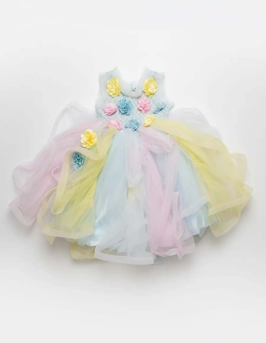 Girls Tulle Dress. view 2
