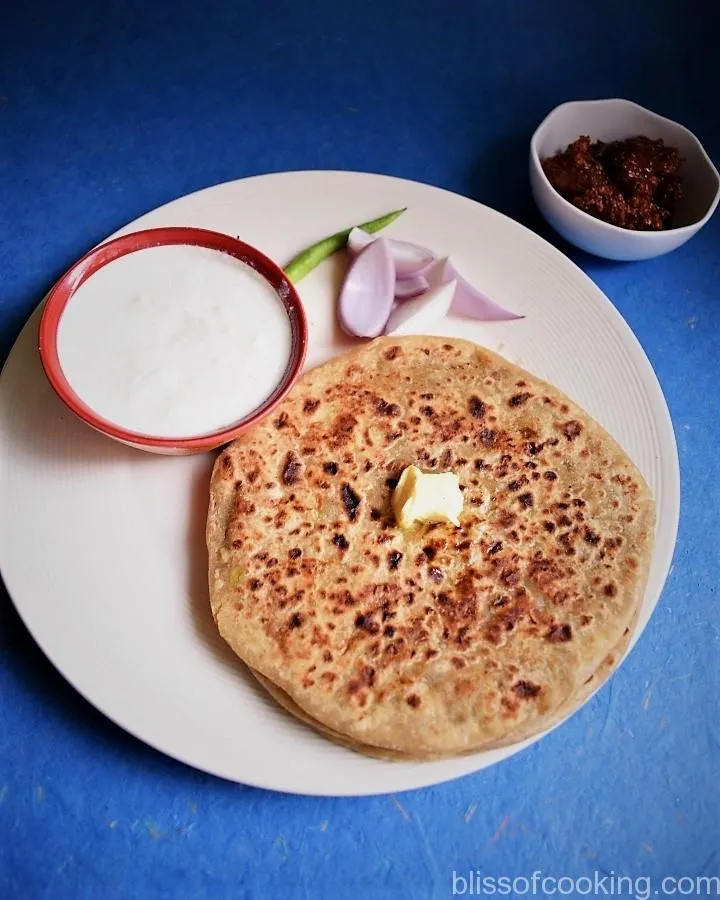 Aloo Pyaz Paratha 1pcs view 2