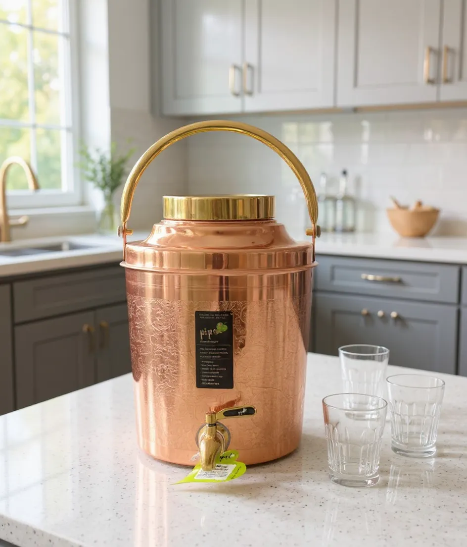 Pipal Copper Water Dispenser
