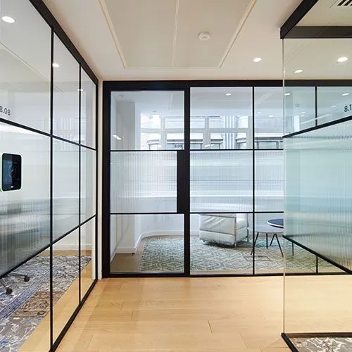 Glass Partiation view 2