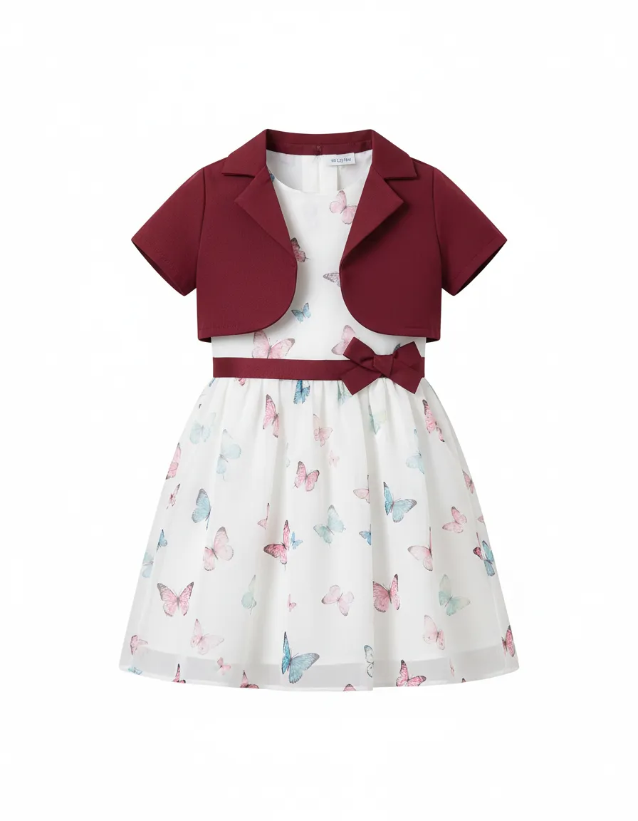Shivankita Girls Frock Set view 2