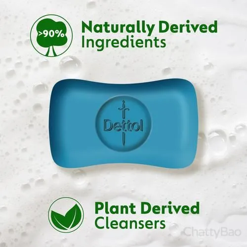 Dettol Intense Cool Soap Bar 125 g view 3