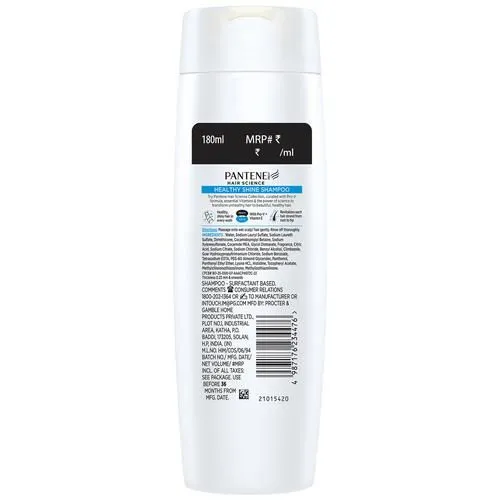Pantene Hair Science Healthy Shine Shampoo 180 ml view 2