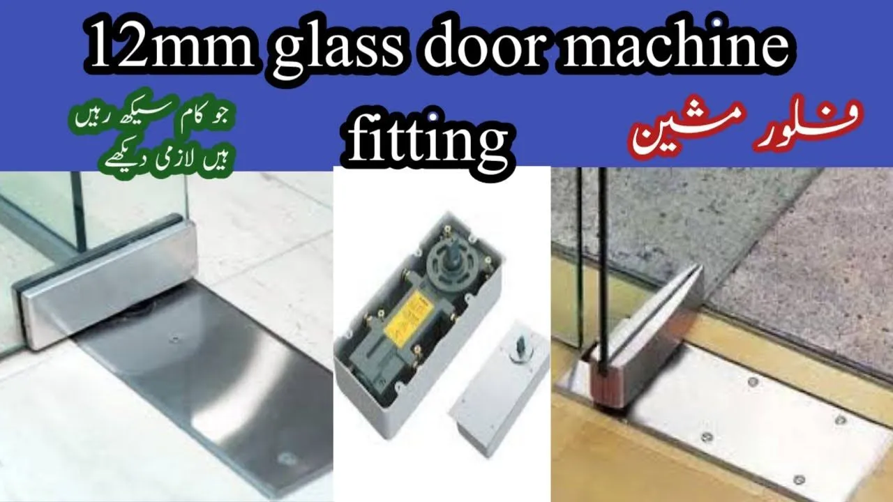 Glass Door Floor Machine view 4