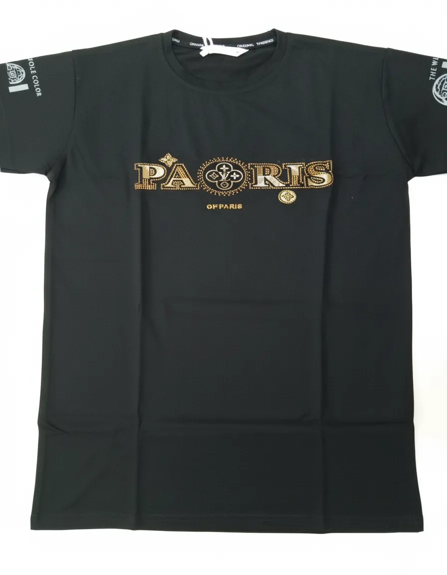 Boys T Shirt Blk .. view 2