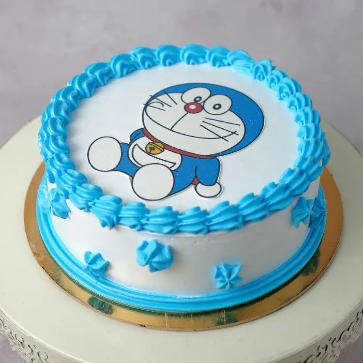 Doraemon Themed Cake