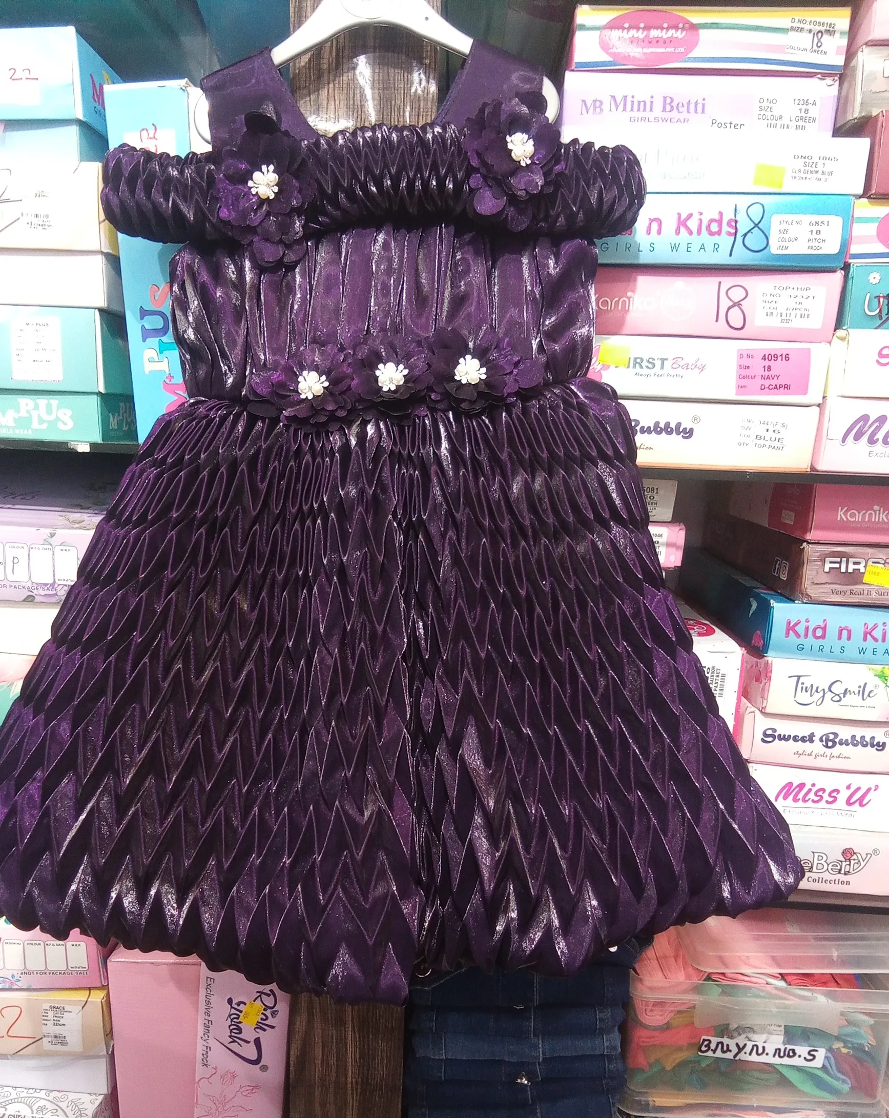 Girls Fancy Frockc view 3