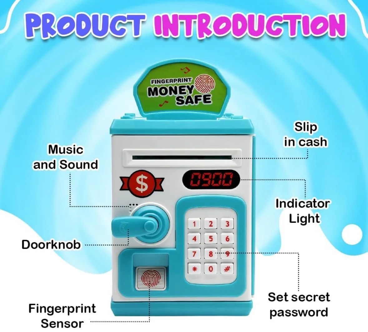 Large Capacity Money Bank view 4