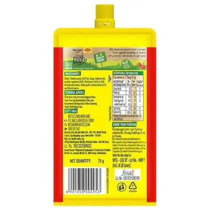 Maggi Pichkoo Rich Tomato Ketchup 80 g view 2