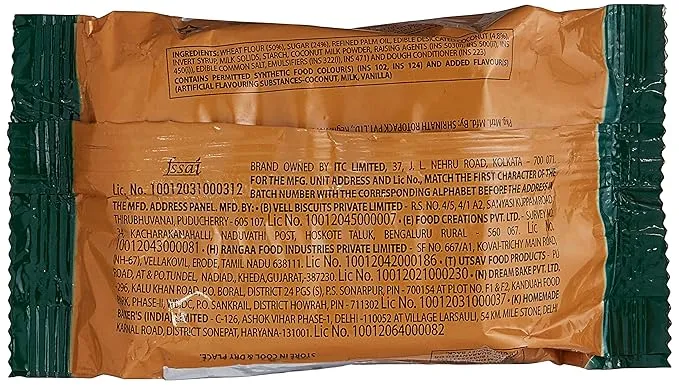 Sunfeast Nice - Sugar Sprinkled Biscuits 75 g view 2