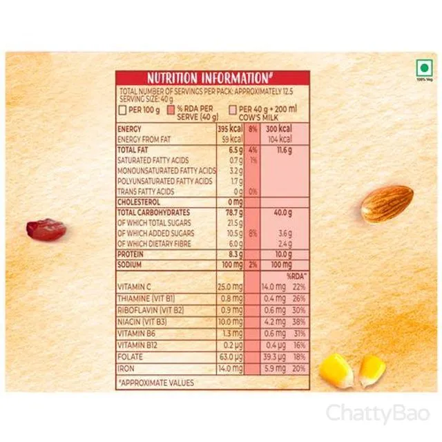Kelloggs Muesli - 20% Nuts Delight 500 g view 4