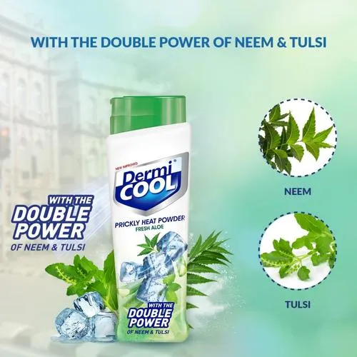 Dermi Cool Prickly Heat Powder Fresh Aloe 150 g view 3