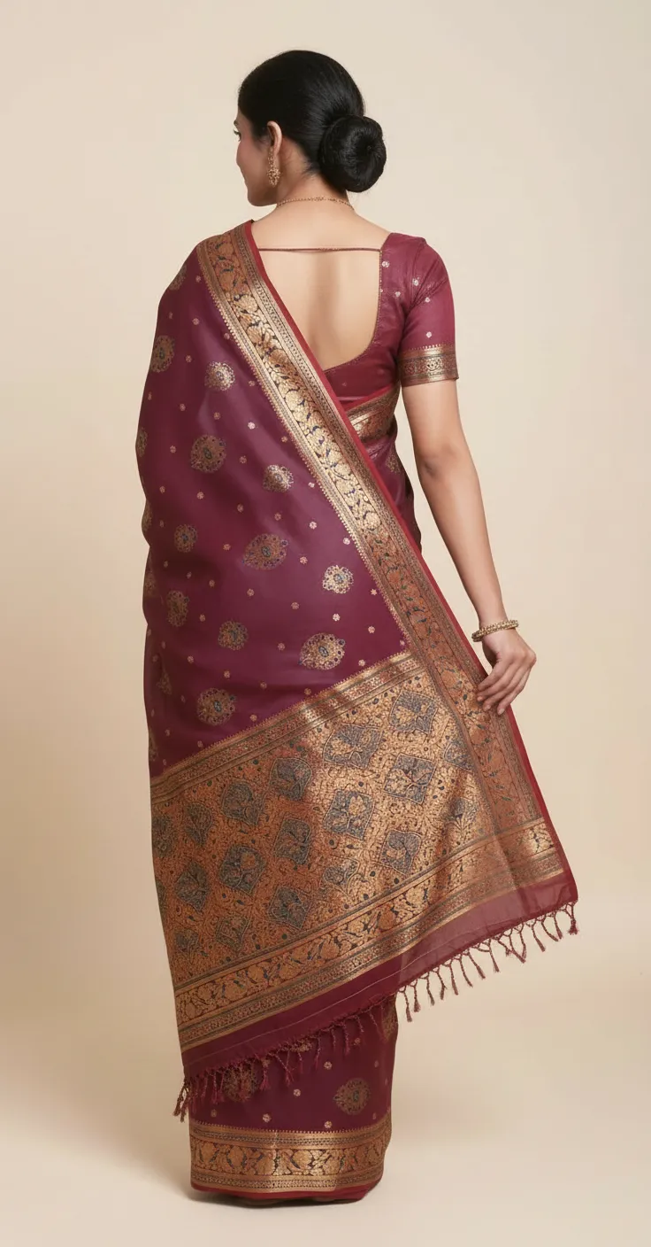 Classic Banarasi Saree view 2