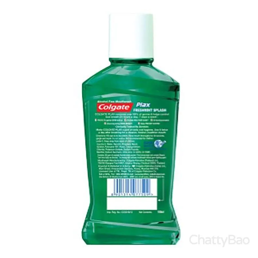 Colgate Max Fresh Mouthwash - Plax Fresh Mint 100 ml view 2