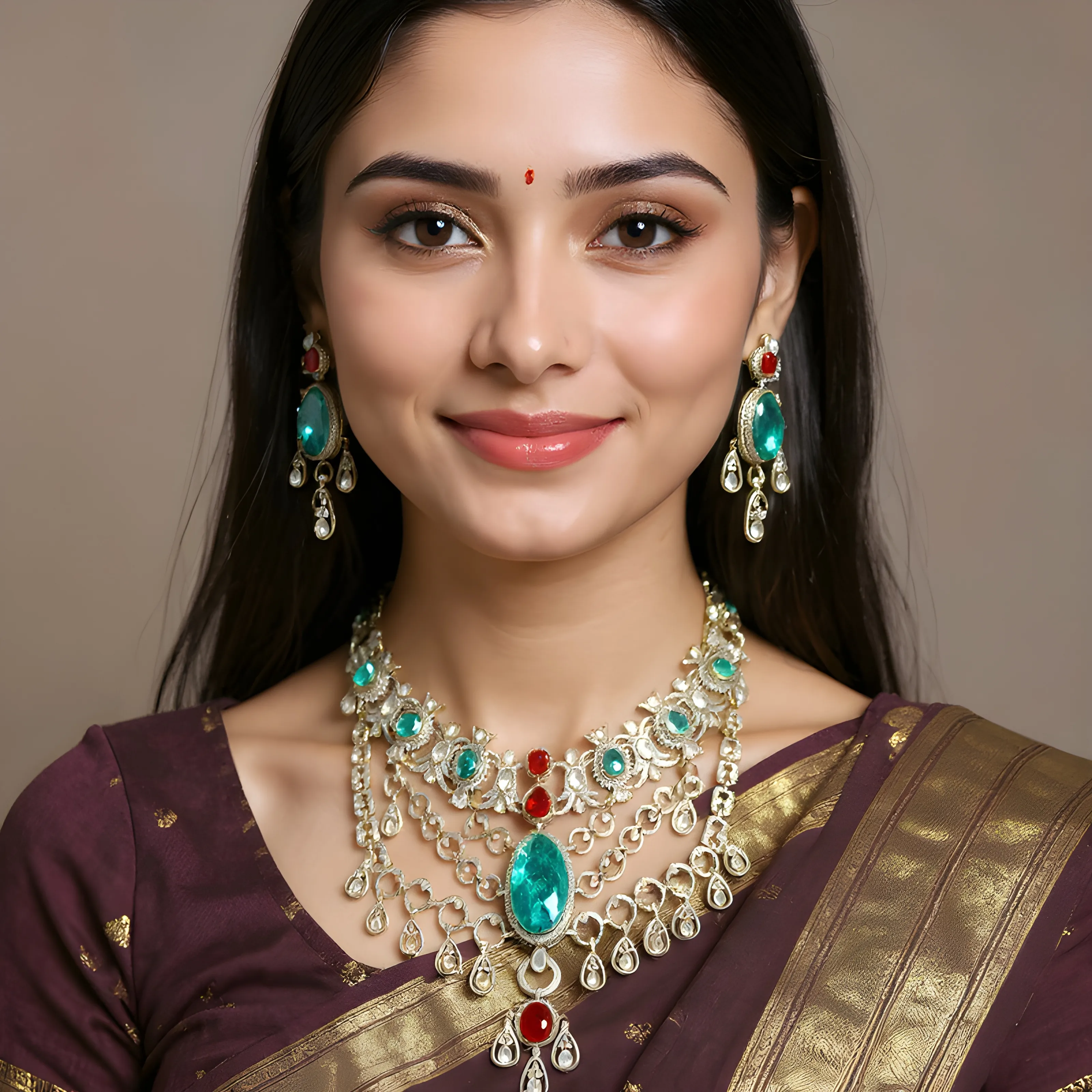 Bridal Set Mozonight Set Necklace Set