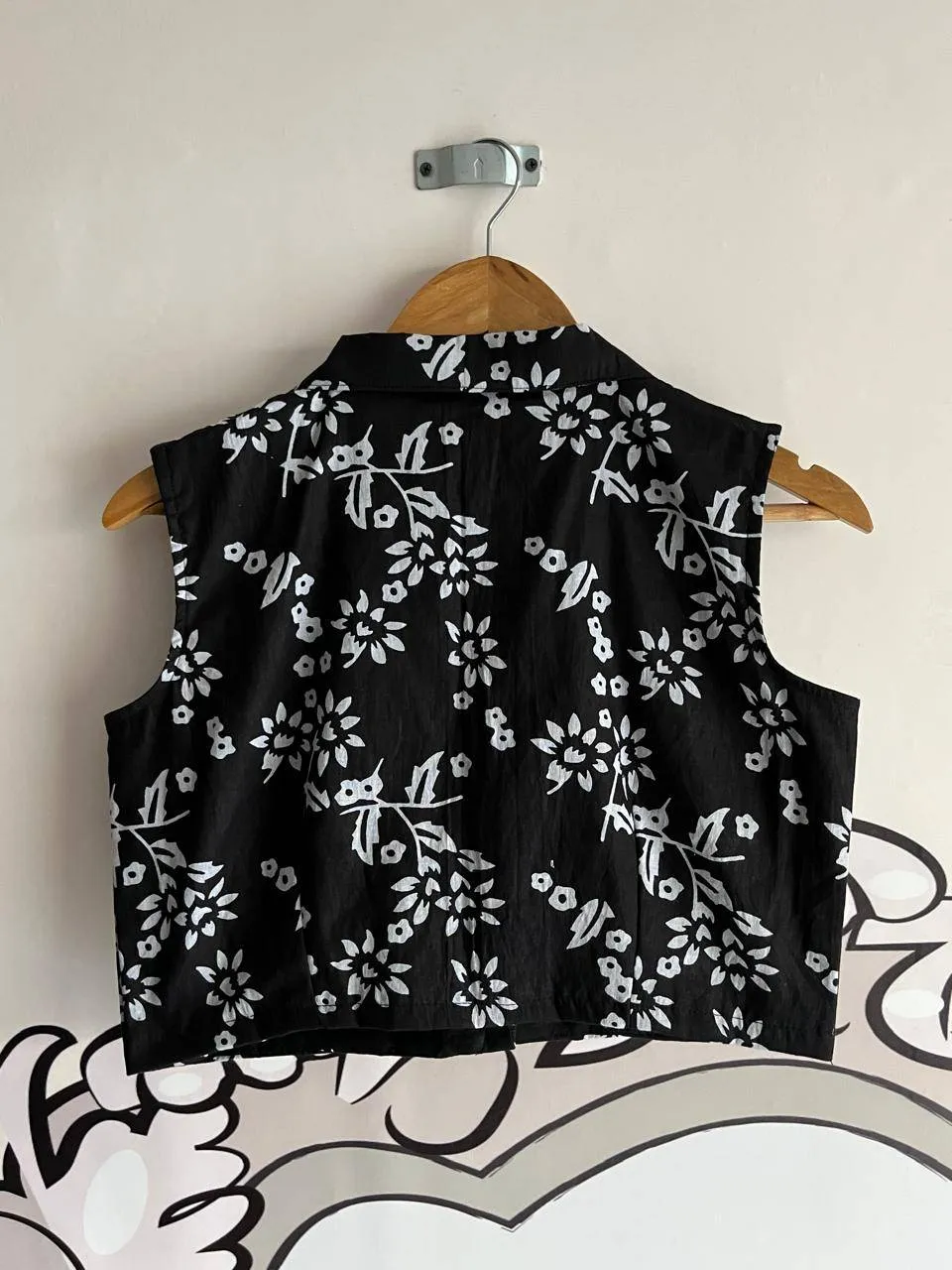 Floral Cotton Blouse view 2