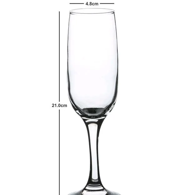 Tulip Champ Flute Set, 215ml, 6 Pcs view 2