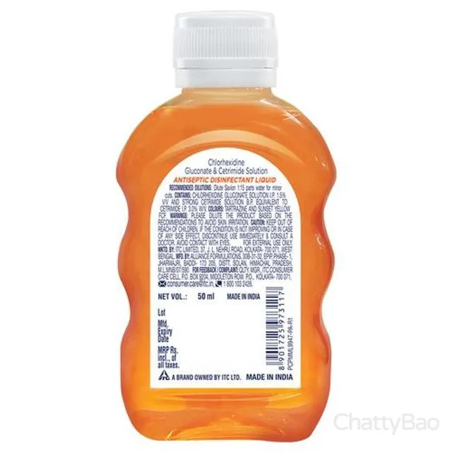 Savlon Antiseptic - Disinfectant 50 ml view 2