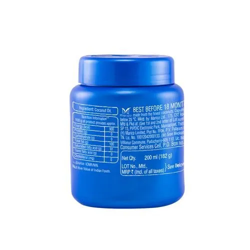 Parachute Oil - Pure Coconut Oil Jar 200 ml view 2