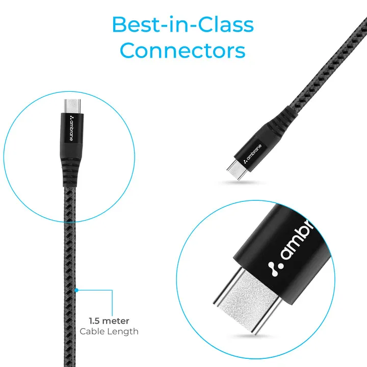 Ambrane Type C To Type C Cable view 3