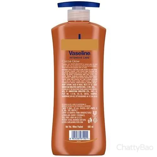 Vaseline Body Lotion - Cocoa Glow 600 ml view 2