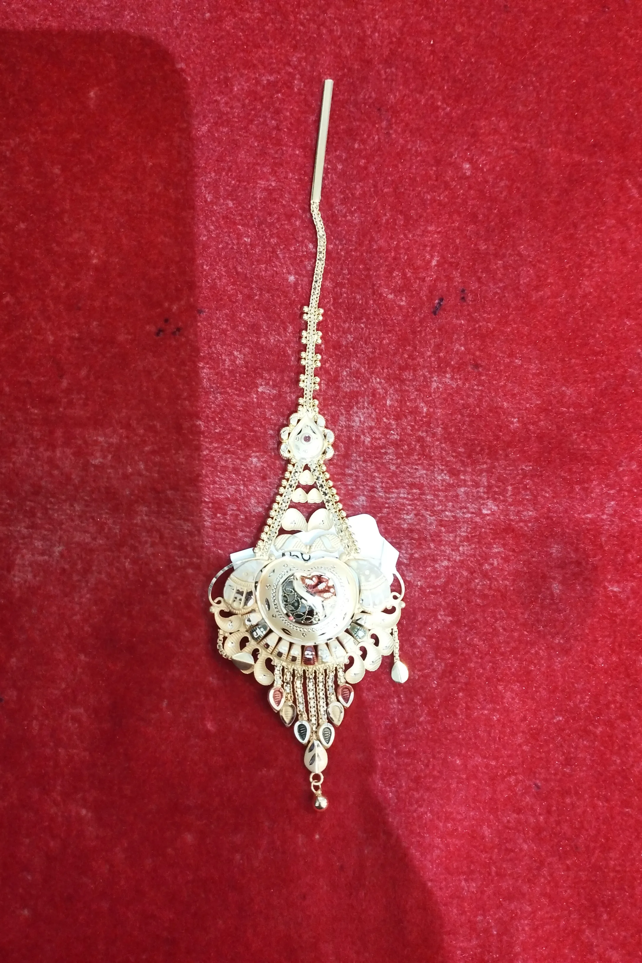 Gold Maang Tikka 4.600gm view 2