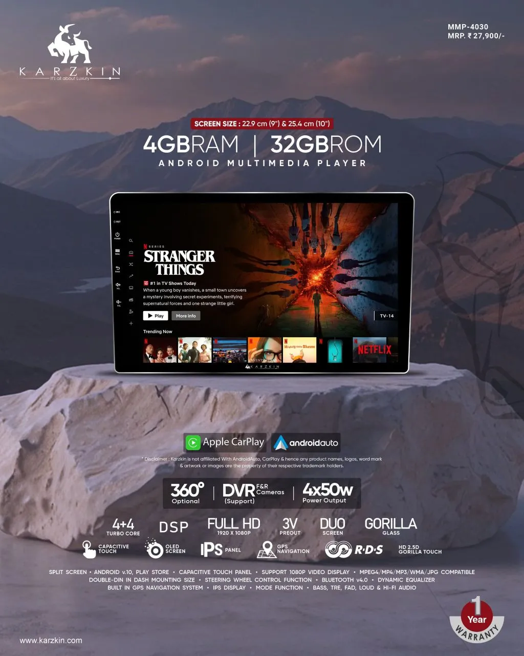 Karzkin Android Multimedia Player view 3