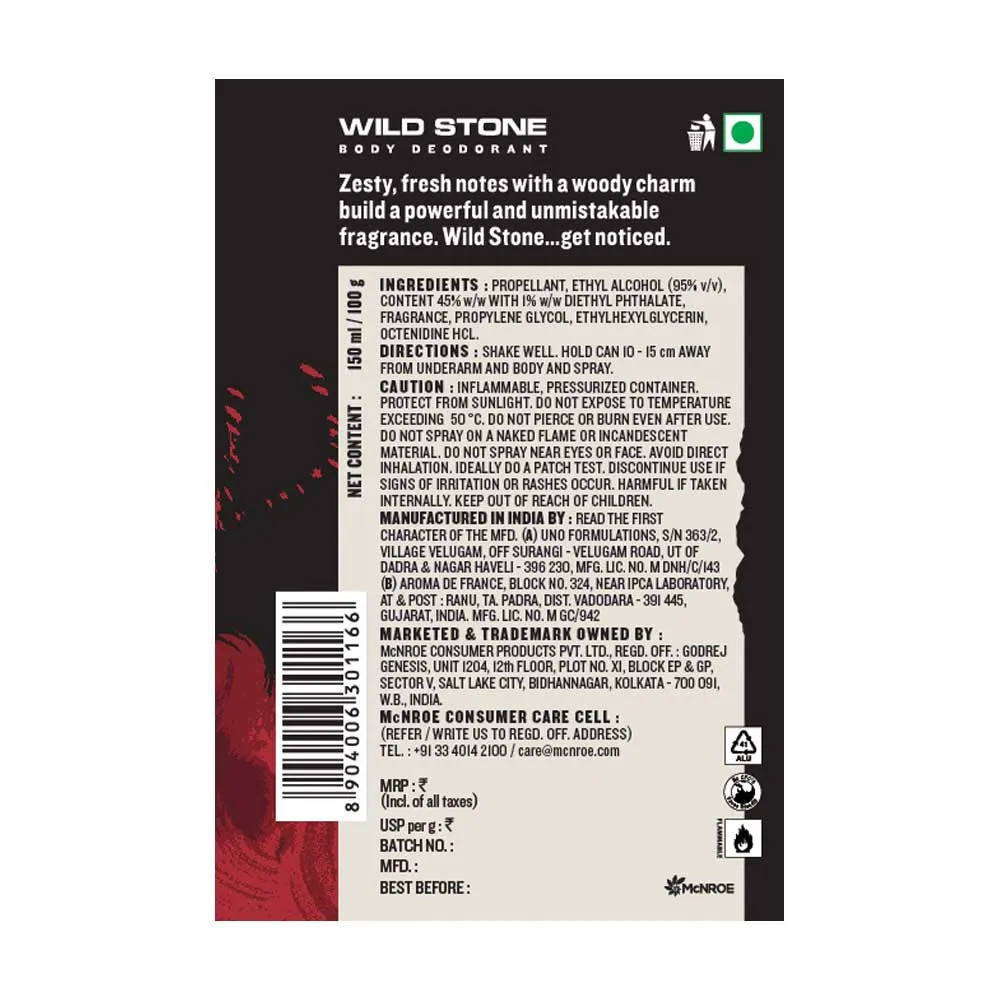 Wild Stone Deo Ultra  Sensual 150 ml view 2