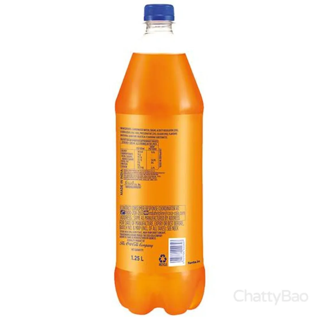 Fanta Soft Drink 1.25 L view 2