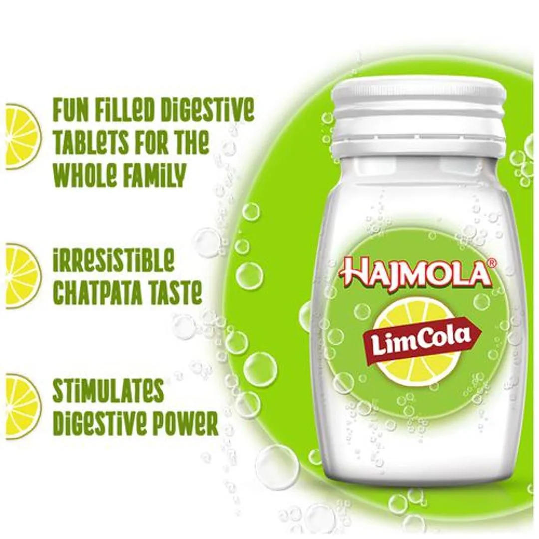 Dabur Hajmola - Limcola Bottle 120 Pcs view 3