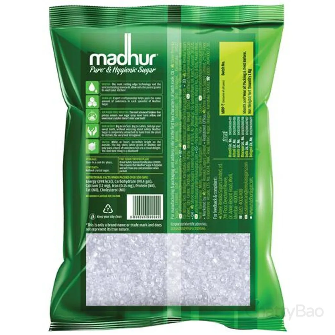 Madhur Sugar (Cheeni) 1 Kg view 2