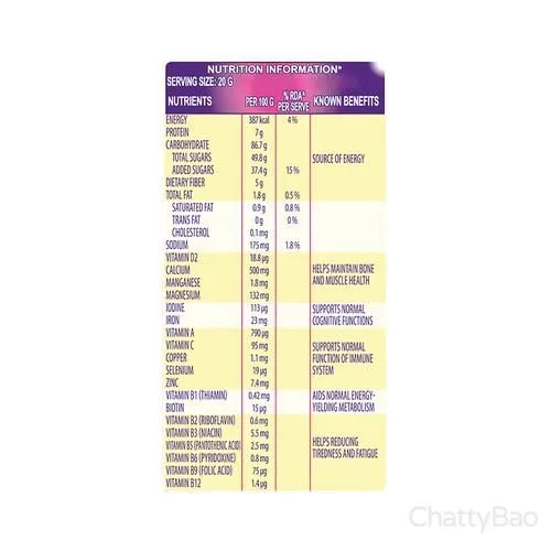 Cadbury Bournvita Chocolate Health Drink Pouch 500 g view 3