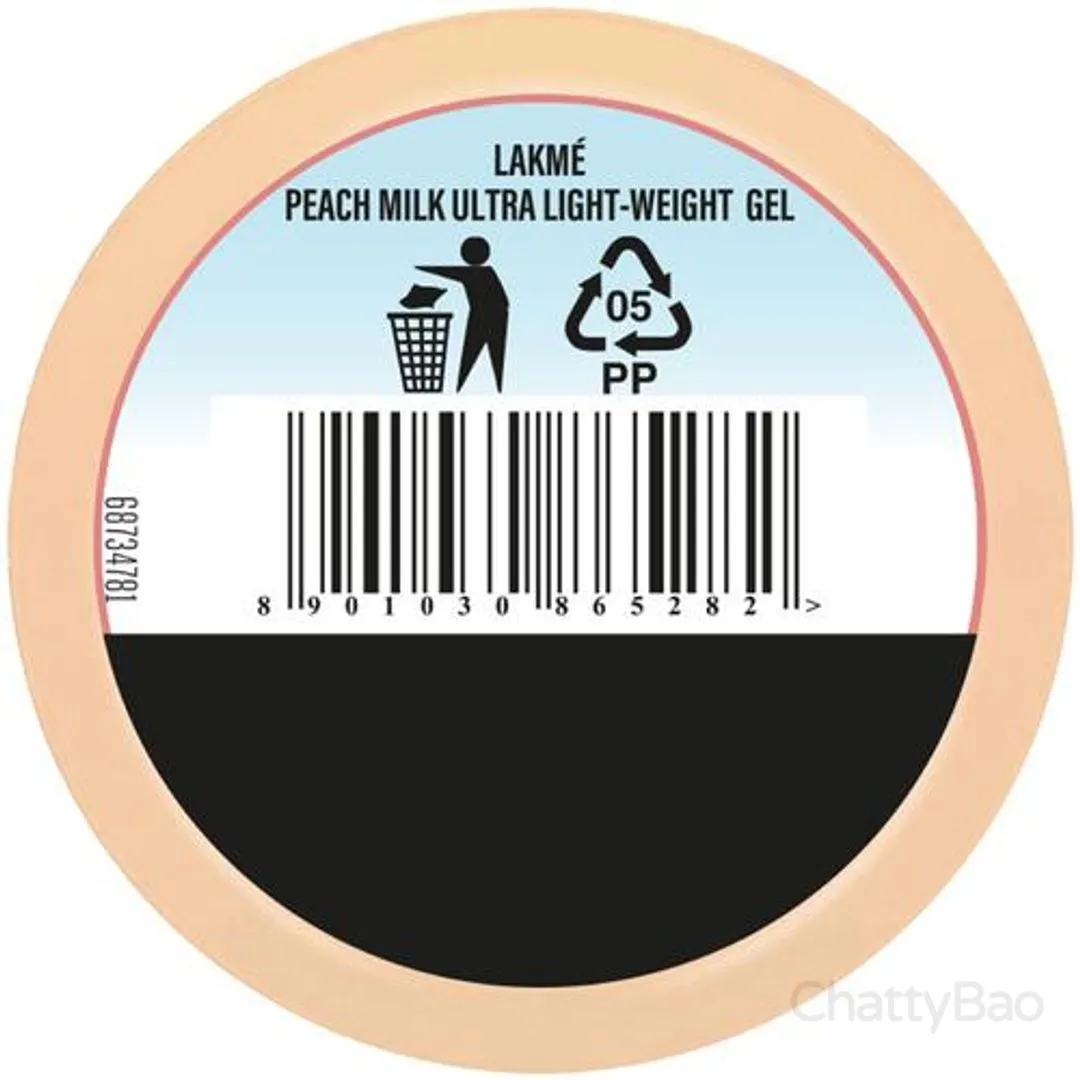 Lakme Peach Milk Ultra-Light Gel 50 g view 2