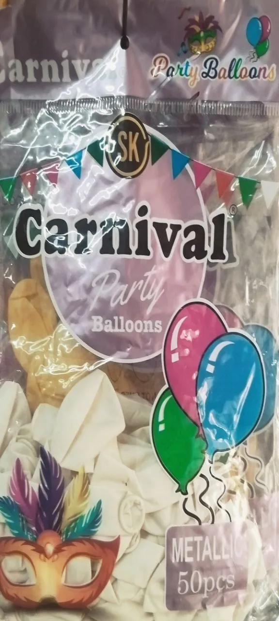 SK Carnival Party Balloons Orange view 6