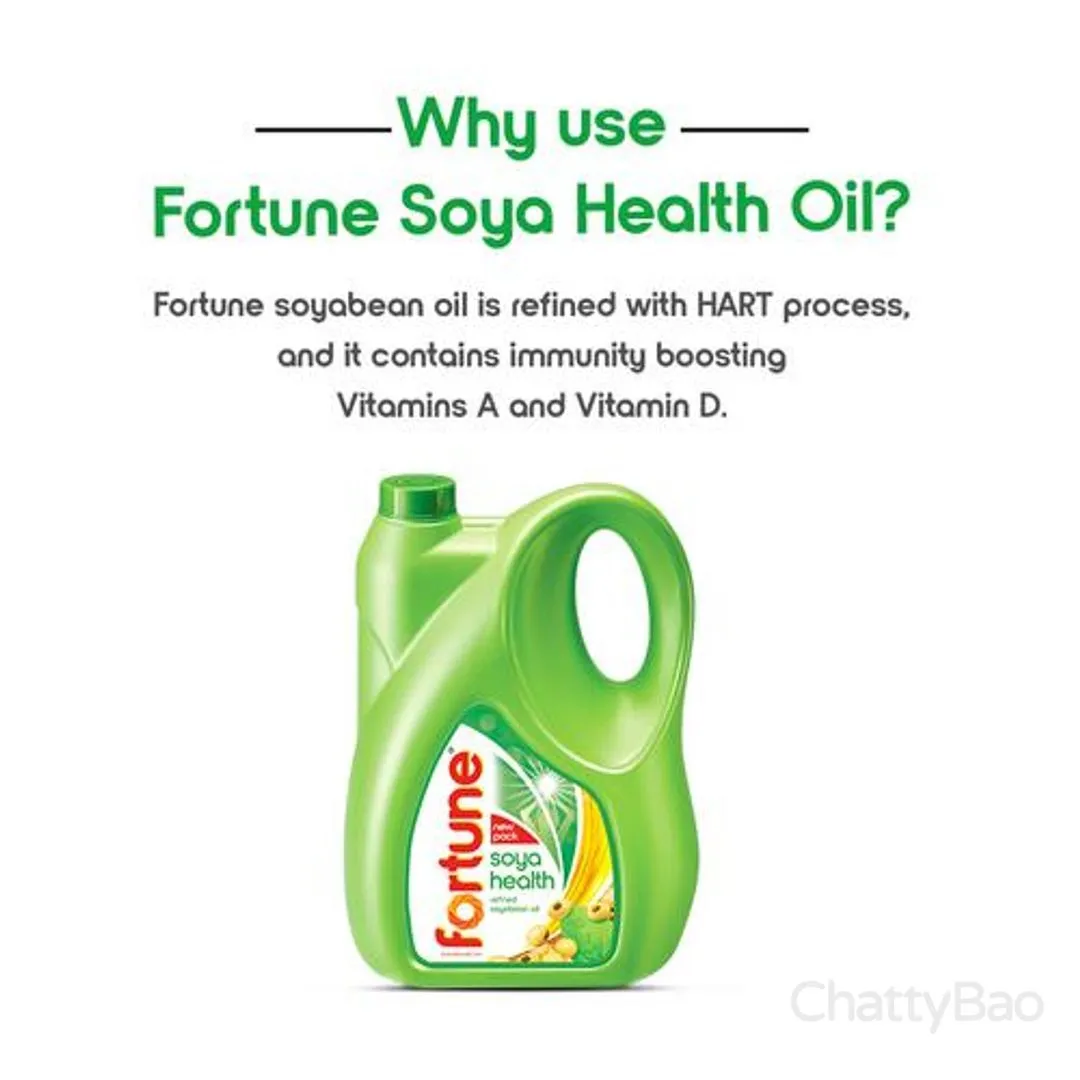 Fortune Refined Soyabean Oil 5 L view 6