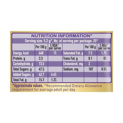Cadbury Choclairs Gold Candy 130 g view 3