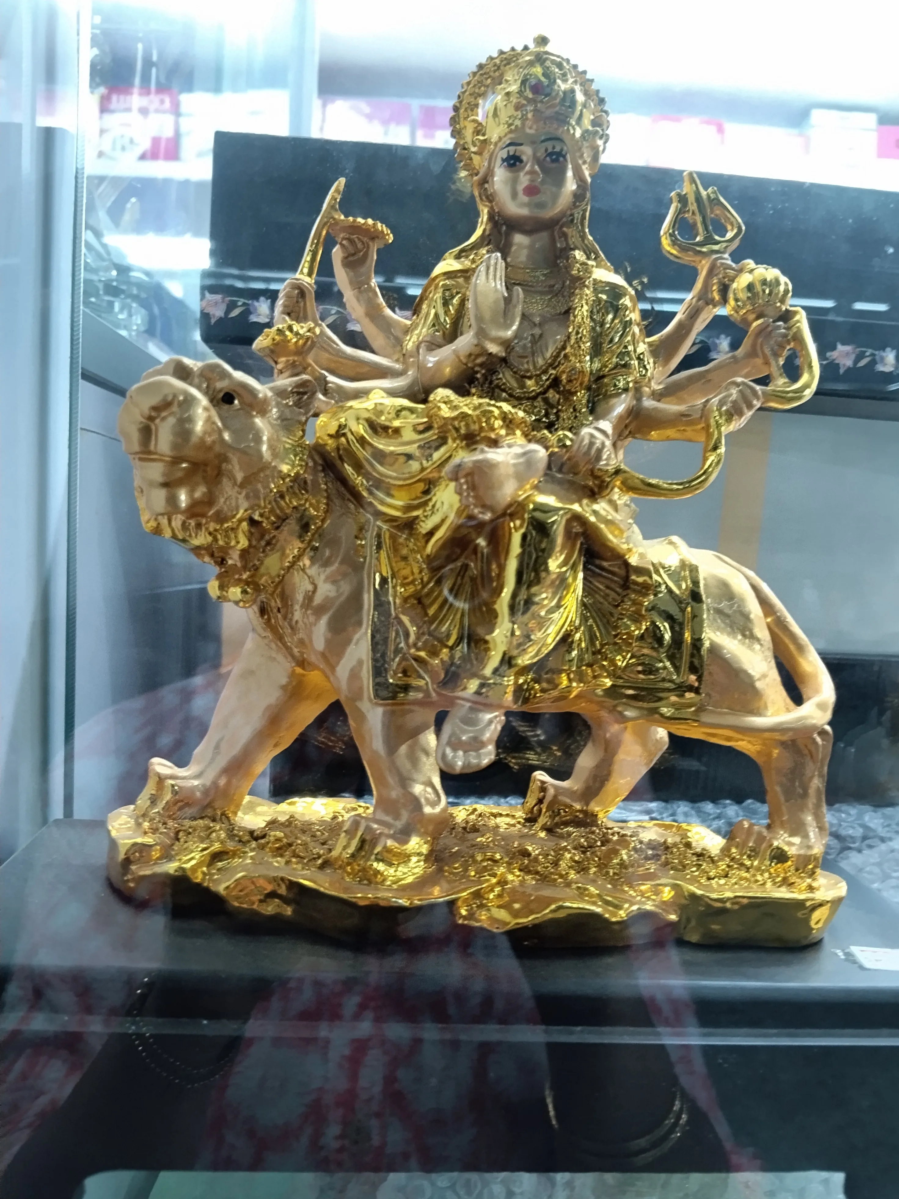 Goddess Durga Statue view 2