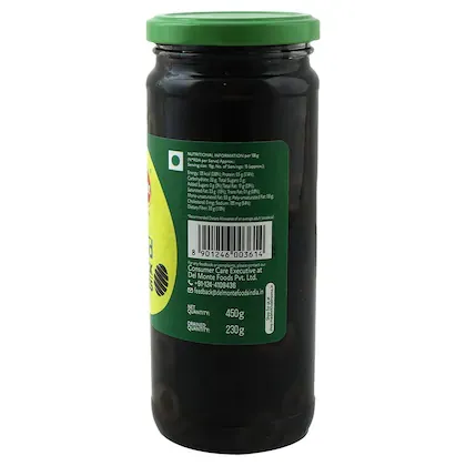 Del Monte Black Sliced Olives 450 g view 2