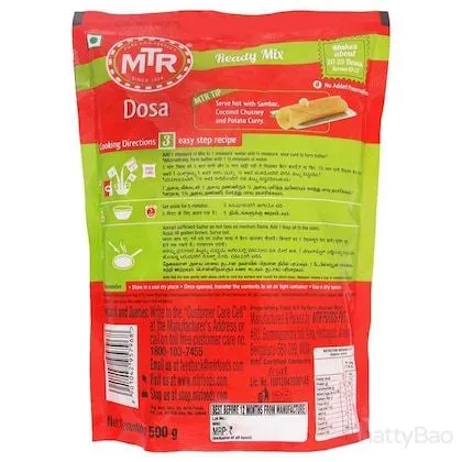 MTR Dosa Ready Mix 500 g view 2