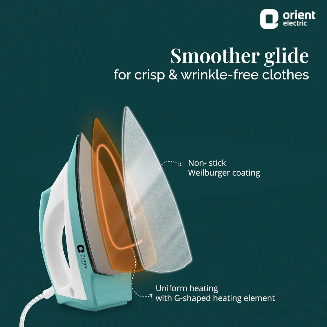 Orient Electric Iron view 3