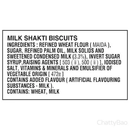 Parle Milk Shakti Biscuits 350 g view 5