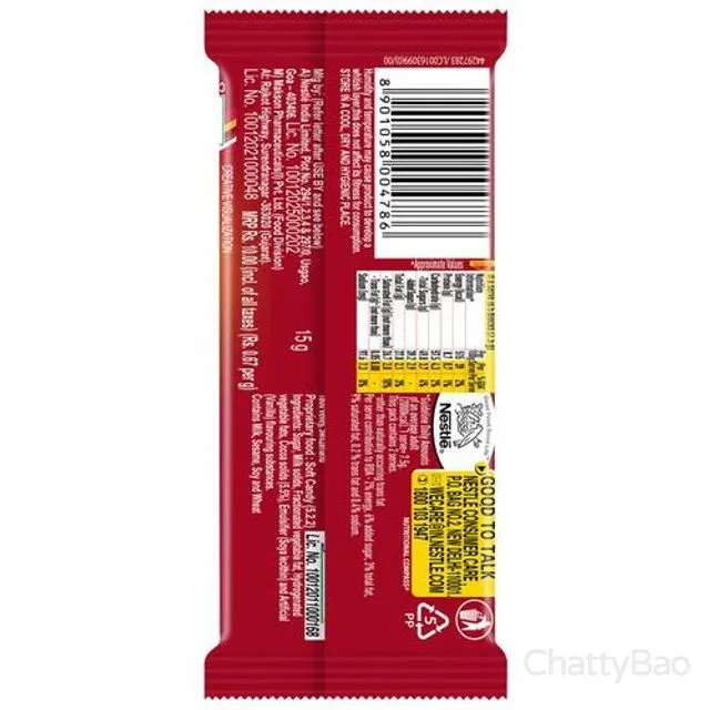 Nestle Classic Chocolate 15 g view 2