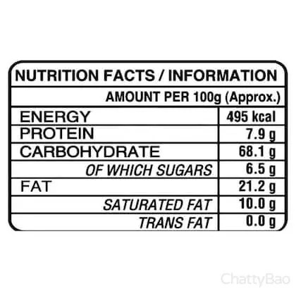 Parle Monaco Sixer - Salted Biscuits 200 g view 3