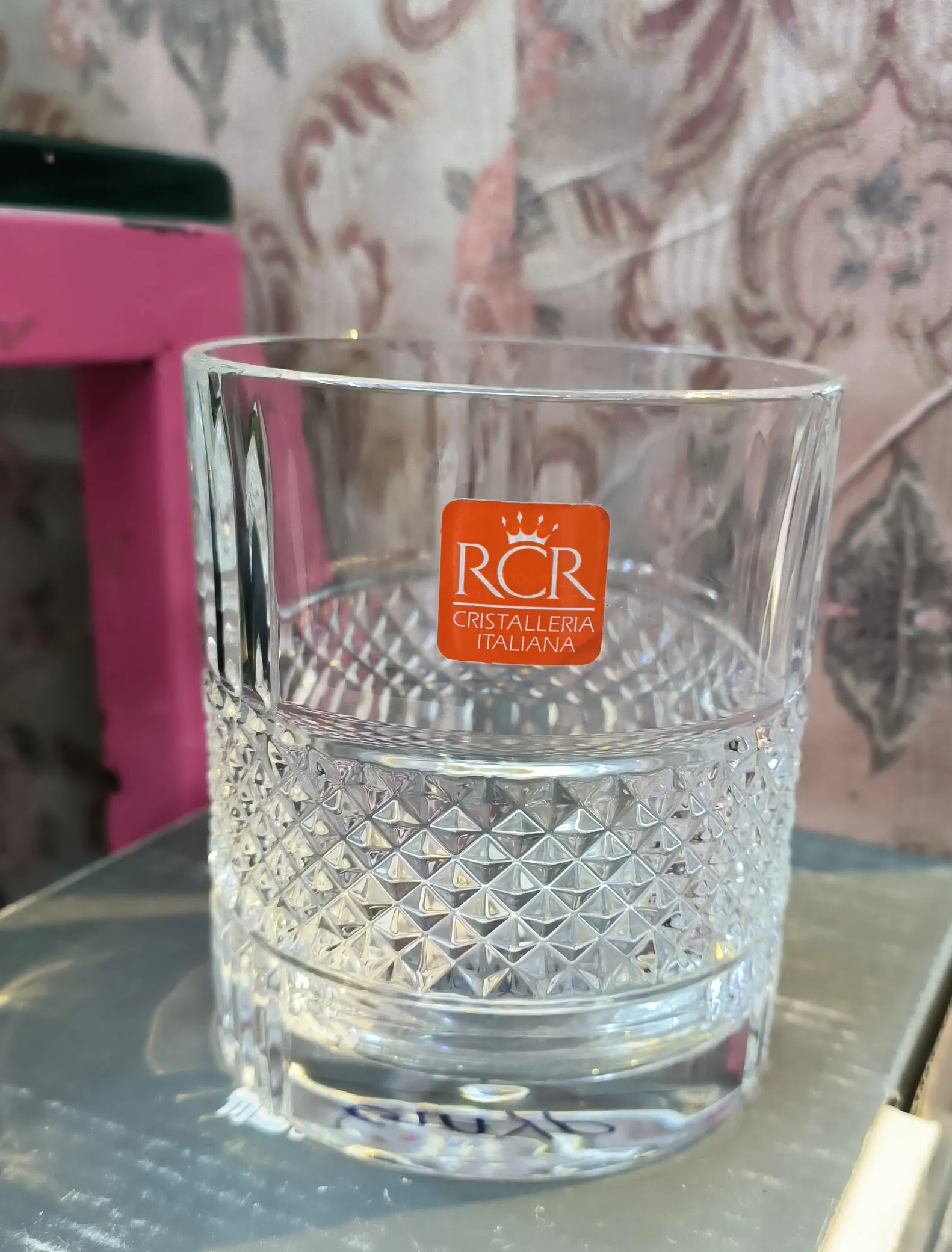 RCR Crystal Whisky Glass view 2