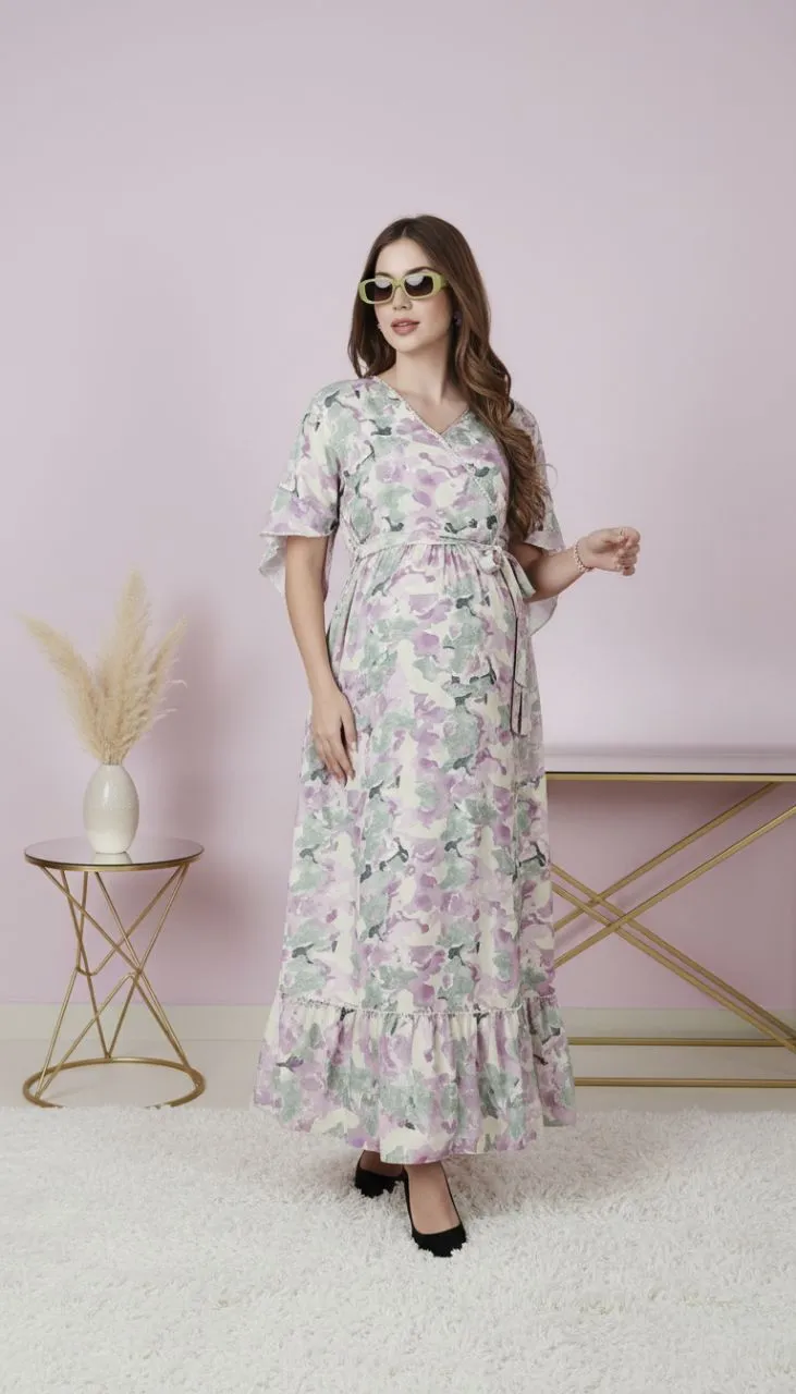 Minelli Maternity Long Gown view 2