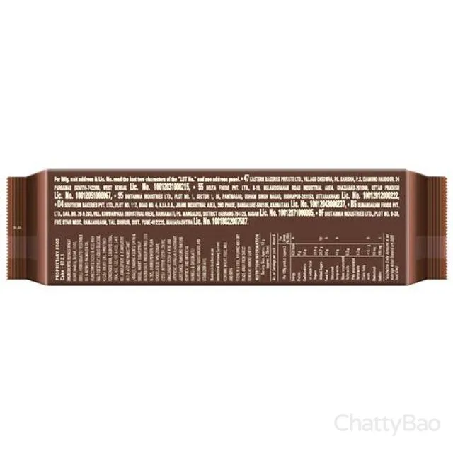 Britannia Gobbles Choco Chill Cake 110 g view 2