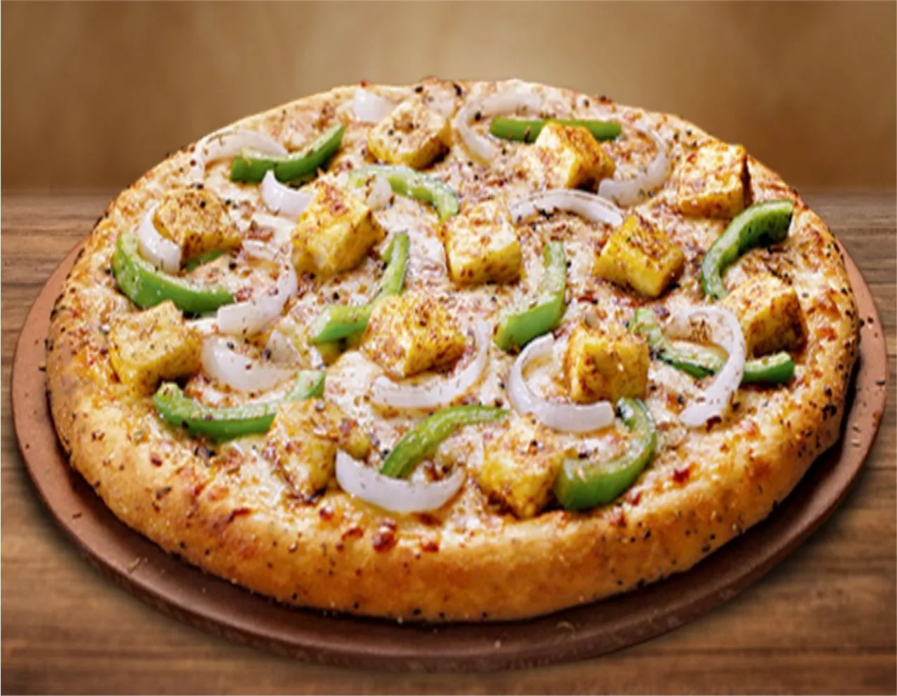 Garden Fres Onion Capsicum Loaded Extra Cheese Pizza view 2