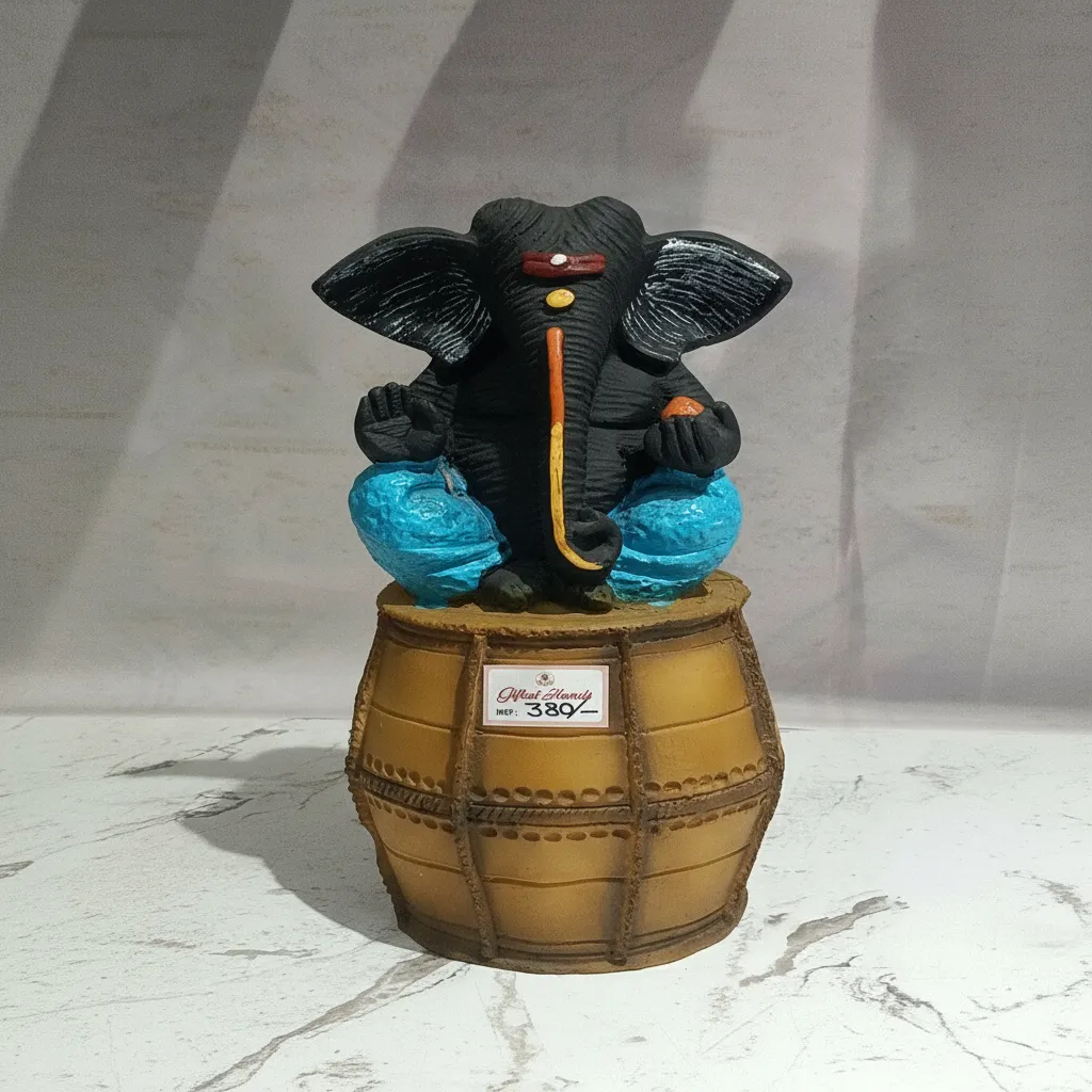 Elephant Figurine view 2