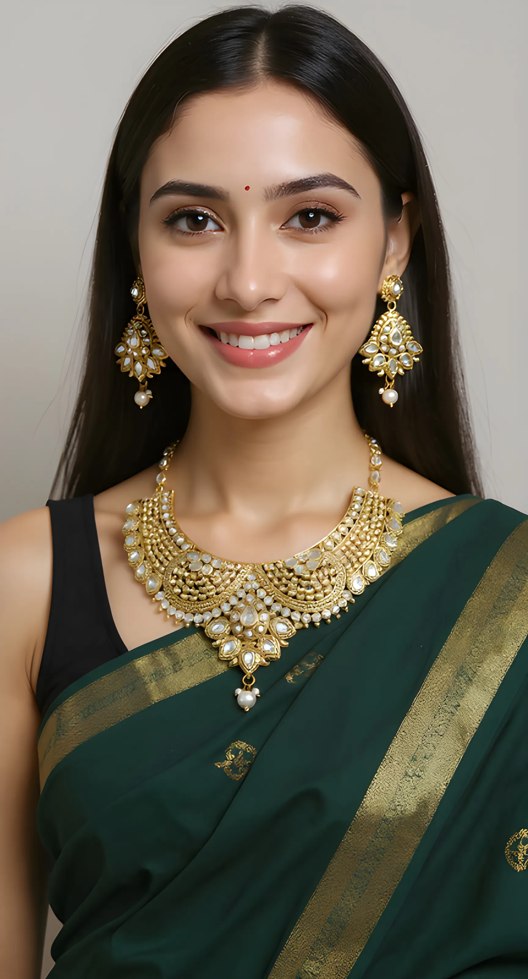 Traditional Indian Saree view 3